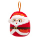 Textilná vianočná ozdoba ø 10 cm Santa Nick – SQUISHMALLOWS