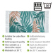 Zelená textilná kúpeľňová predložka 50x80 cm Suva - Wenko