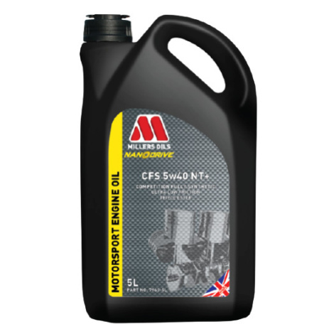 MILLERS OILS CFS 5W40 NT+ 5 L