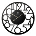 Lowell 21537 dizajnové nástenné hodiny
