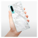 Odolné silikónové puzdro iSaprio - SilverMarble 14 - Huawei P30