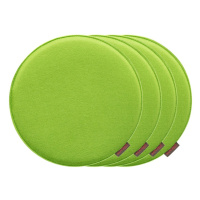 MAGMA Podložka na sedenie Avaro, 4 kusy (zelená, okrúhly)