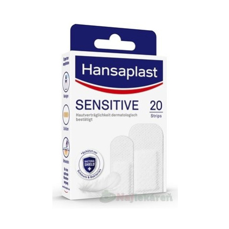 Hansaplast SENSITIVE hypoalergénna náplasť  20ks