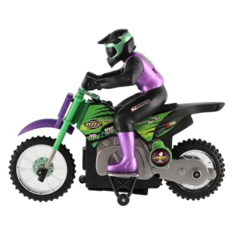 Motorka RC plast 22cm 2,4GHz na diaľkové ovládanie na batérie Teddies