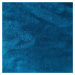 Elegantný modrý zamatový záves na riasiacu pásku