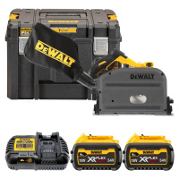 DEWALT 54V XR FLEXVOLT Aku ponorná kotúčová píla 165 x 20 mm, 2x 6,0 Ah DCS520T2-QW