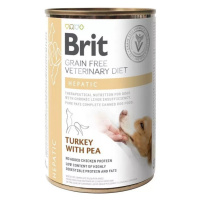 Brit Veterinary Diets GF dog Hepatic 400g konzerva