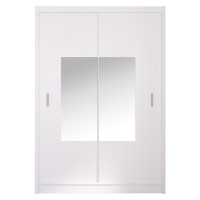 Skriňa s posuvnými dverami, biela, 150x215, MADRYT