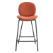 Barové stoličky v súprave 2 ks v tehlovej farbe (výška sedadla 65 cm) Cori – Marckeric