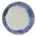 Modrý kameninový tanier Costa Nova Brisa, ⌀ 20 cm