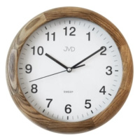 Nástenné hodiny JVD NS19020/78, 27cm hnedá
