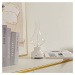 Nabíjacia stolová lampa Lindby LED Maxentius, krémová, dotykový stmievač