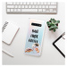 Odolné silikónové puzdro iSaprio - First Coffee - Samsung Galaxy S10+