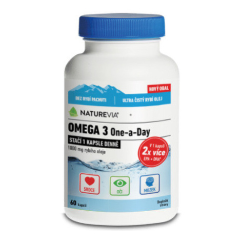 NATUREVIA Omega 3 one-a-day 1000 mg 60 kapsúl