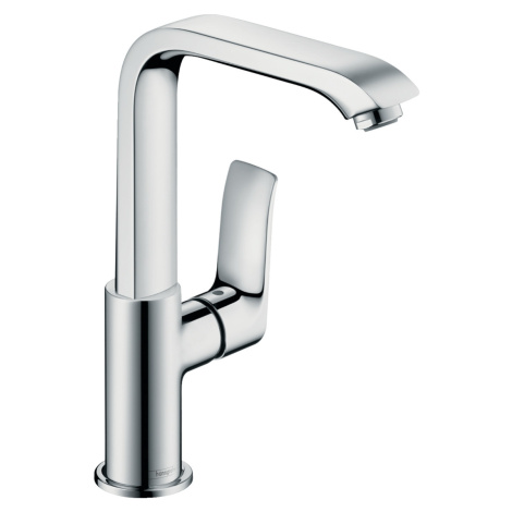 Hansgrohe Metris New, umývadlová batéria s otočným výtokom a výpustom, chrómová, HAN-31087000