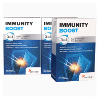 Immunity Boost | 24/7 plná podpora imunitného systému | Imunitná ochrana 3 v 1 | Vitamín C + zin