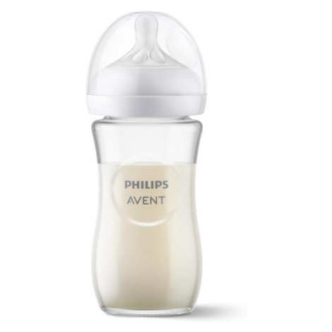 Philips AVENT Fľaša Natural Response sklenená 240 ml, 1m+