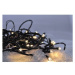 Vianočná LED reťaz vonkajšia, teplá biela 50 m, Solight