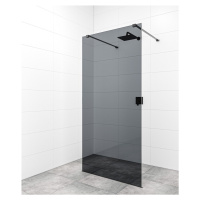 Sprchová zástena Walk-in 140 cm SAT vo farbe profilu čierna SATBWI140KSZAVC