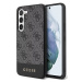 Kryt Guess Samsung Galaxy S23 black hardcase 4G Stripe Collection (GUHCS23SG4GLGR)