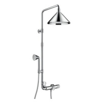 Sprchový systém Hansgrohe Axor Front s termostatickou batériou chróm 26020000