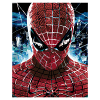 Diamantové maľovanie - PORTRÉT SPIDERMAN Rámovanie: vypnuté plátno na rám, Rozmer: 40x50 cm