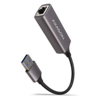 AXAGON ADE-TR Type-A USB3.2 Gen 1 - Gigabit Ethernet 10/100/1000 Adapter, metal, titan grey