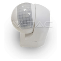 Senzor nástenný infračervený s otočným čidlom biely VT-8028 (V-TAC)
