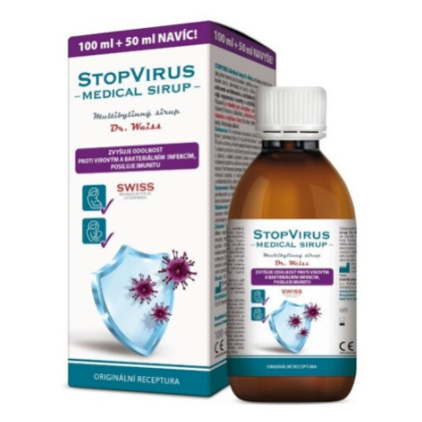 DR. WEISS Stopvirus medical sirup 100 + 50 ml