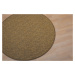 Kusový koberec Alassio zlatohnědý kruh - 400x400 (průměr) kruh cm Vopi koberce