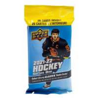 Upper Deck 2021-22 NHL Upper Deck Series One Hobby Fat pack - hokejové karty