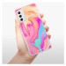 Odolné silikónové puzdro iSaprio - Orange Liquid - Samsung Galaxy M52 5G