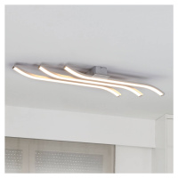 Stropné LED svietidlo Largo 3-pl. 83 cm hliník