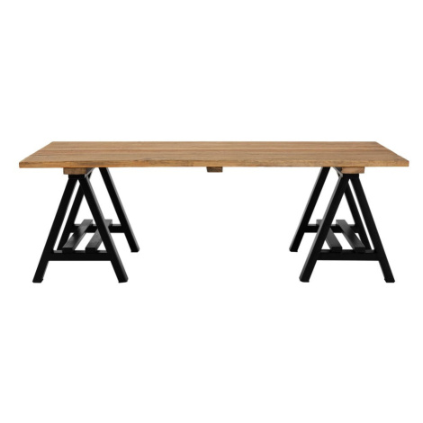 Konferenčný stolík s doskou z borovicového dreva v prírodnej farbe 80x140 cm Hampstead – Premier Premier Housewares