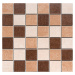 Mozaika Multi Tahiti béžovohnedá 30x30 cm mat DDM06520.1