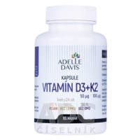 Adelle Davis VITAMÍN D3+K2