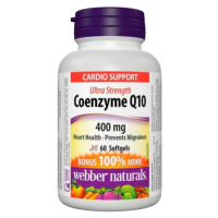 WEBBER NATURALS Koenzým Q10 EXTRA FORTE 60 kapsúl