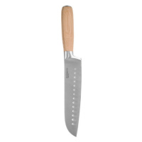 ERNESTO® Kuchynský nôž (nôž santoku s bambusovou rukoväťou)
