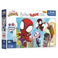 Trefl Puzzle Super Shape XXL Spidey a jeho úžasní priatelia 60 dielikov