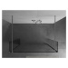 MEXEN/S - Kioto Sprchová zástena WALK-IN voľne stojaca 95 x 30 x 30 cm, transparent, chróm 800-0