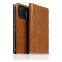 SLG Design puzdro D+ Italian Temponata Leather pre iPhone 14 Pro - Tan