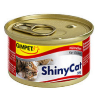 Gimpet cat cons. ShinyCat kuracie mäso 2x70g + Množstevná zľava