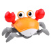 mamido Interaktívny utekajúci krab oranžový