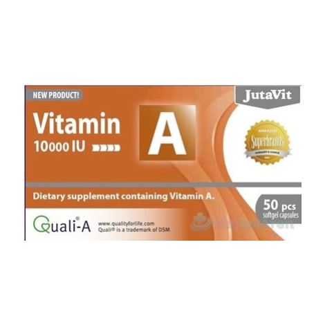 JutaVit Vitamín A 10000 IU 50 ks