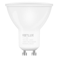 Žiarovka LED GU10 9W biela studená RETLUX RLL 419