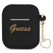 Obal Guess GUA2LSCHSK AirPods cover black Silicone Charm Collection (GUA2LSCHSK)