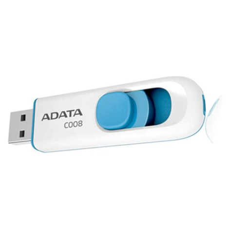 ADATA C008 USB kľúč 16GB, Bielo-modrý