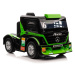 mamido Detský elektrický kamión Mercedes Axor LCD zelený