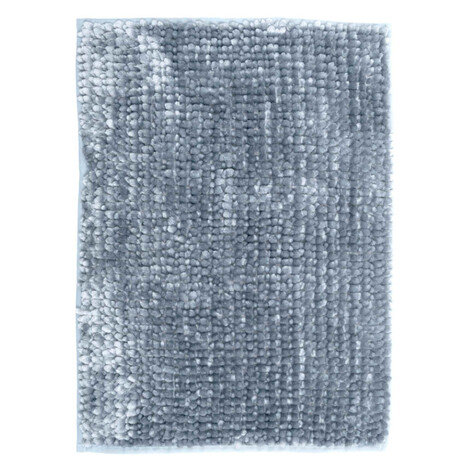 Koupelnová předložka Chenille Velvet sv. šedá, 60x90, šedá, koupelna, Multi-decor