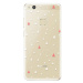 Odolné silikónové puzdro iSaprio - Abstract Triangles 02 - white - Huawei P10 Lite